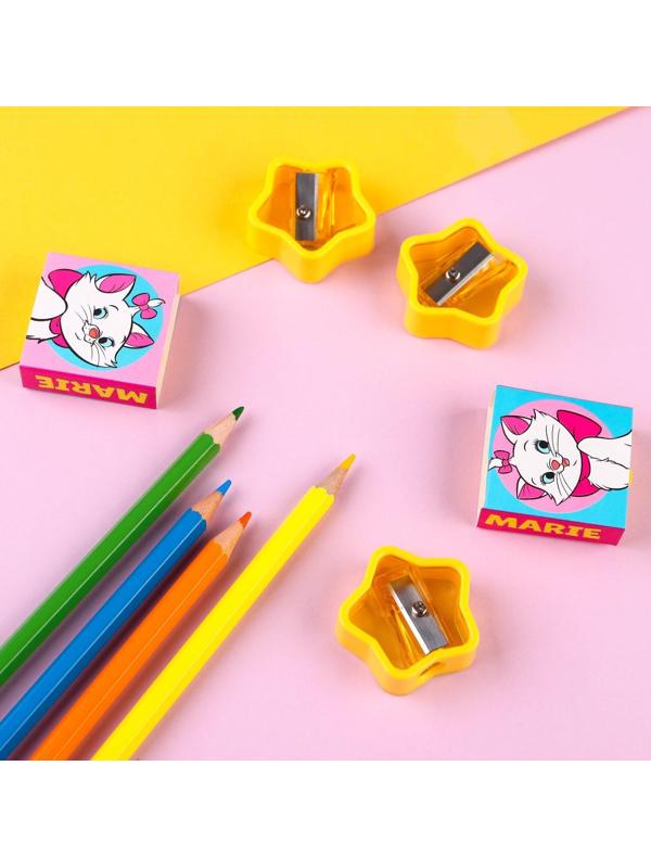 Точилка пластиковая с обечайкой, Коты аристократы