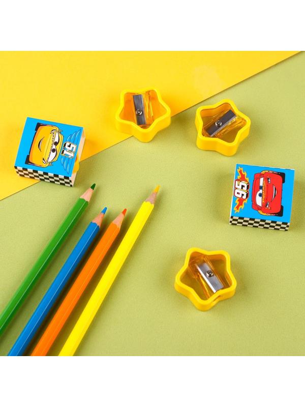 Точилка пластиковая с обечайкой, Тачки