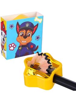 Точилка пластиковая с обечайкой, PAW PATROL
