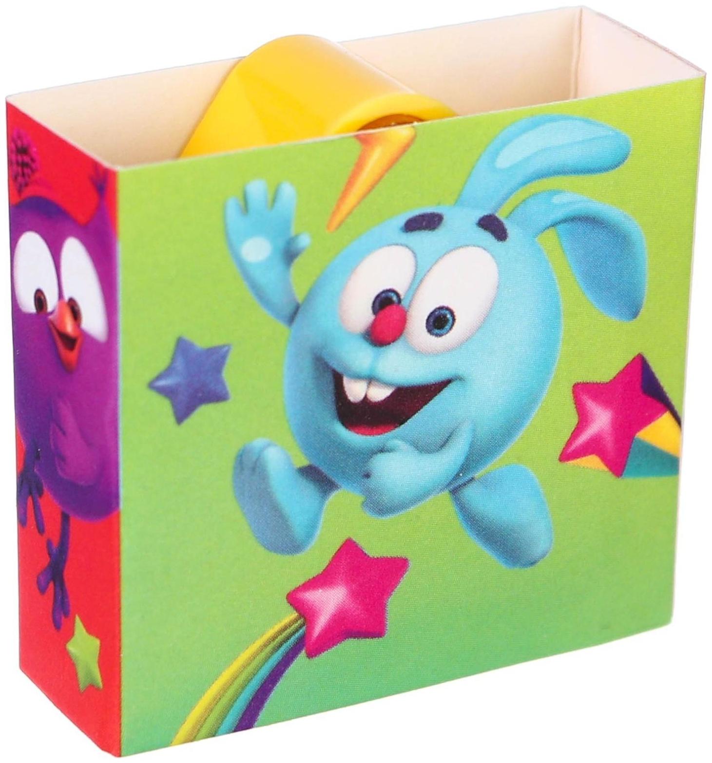 Точилка пластиковая с обечайкой, Смешарики