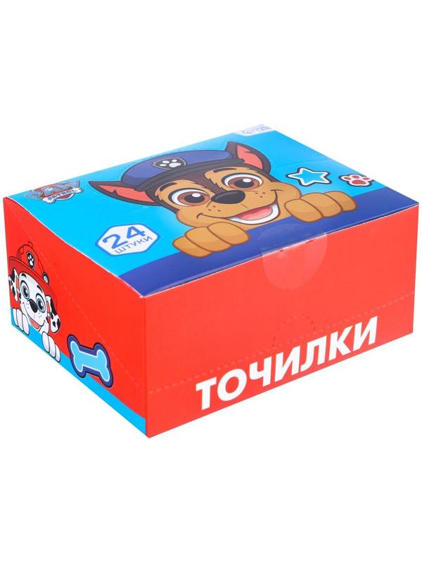 Точилка с ластиком, пластиковая, PAW PATROL