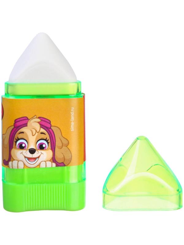 Точилка с ластиком, пластиковая, PAW PATROL