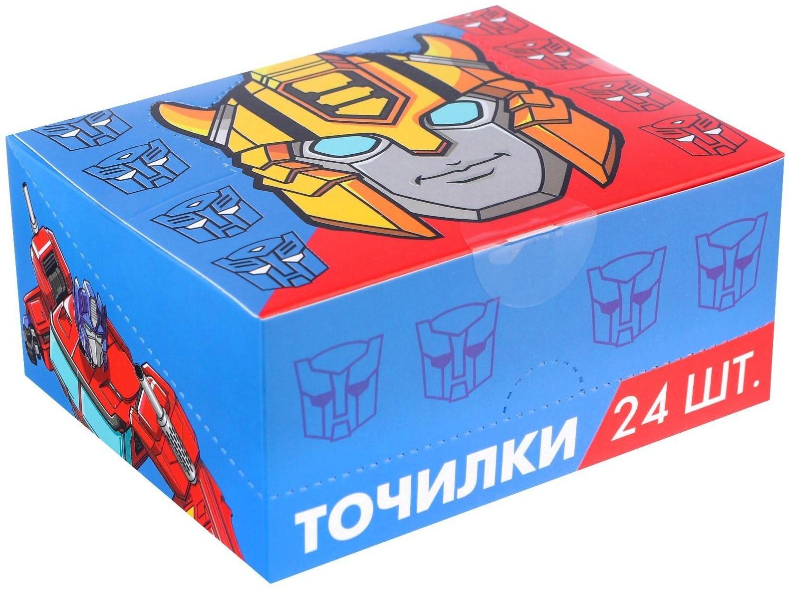 Точилка с ластиком, пластиковая, Трансформеры