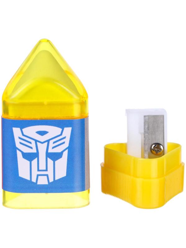 Точилка с ластиком, пластиковая, Трансформеры