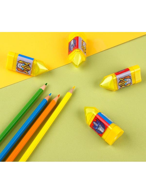 Точилка с ластиком, пластиковая, Трансформеры