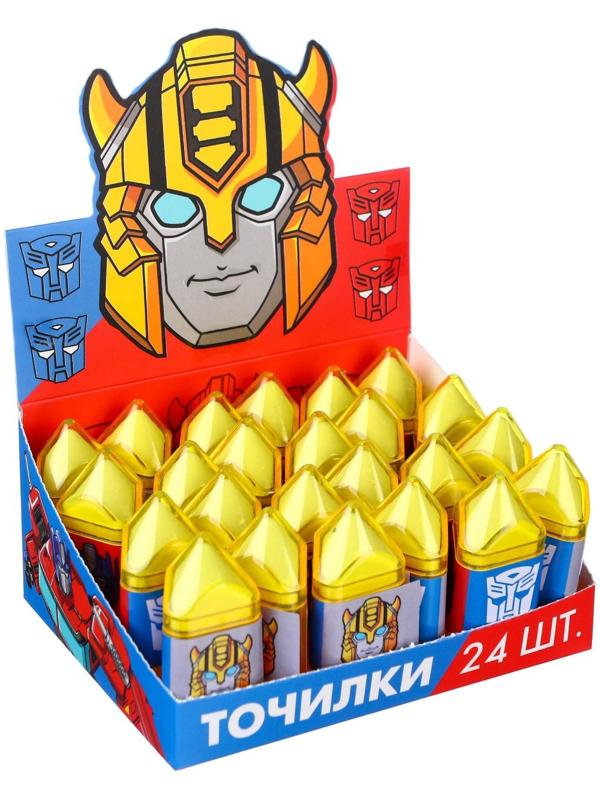 Точилка с ластиком, пластиковая, Трансформеры