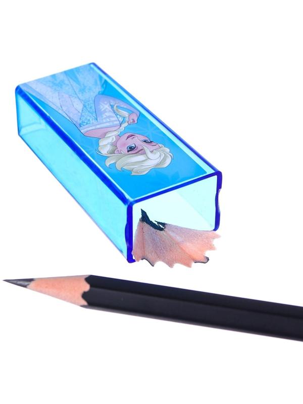 Точилка пластиковая прямоугольная, Холодное сердце