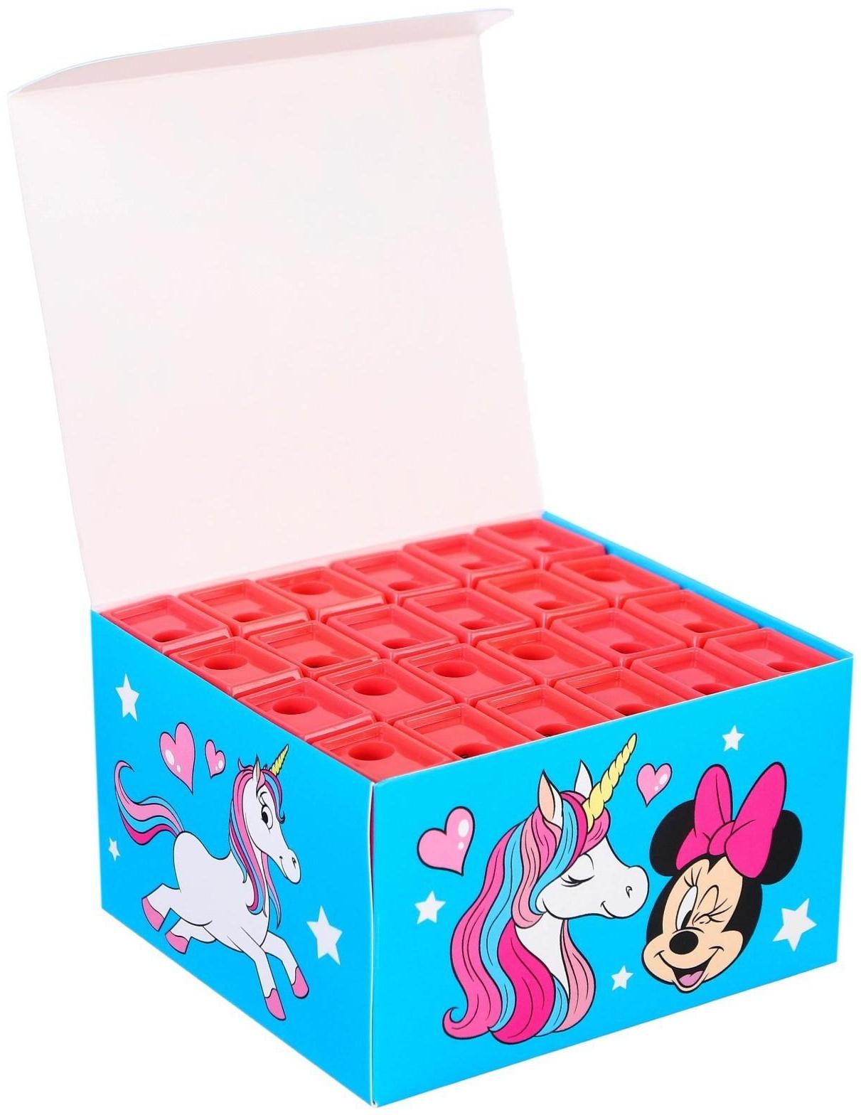 Точилка пластиковая прямоугольная, Минни Маус