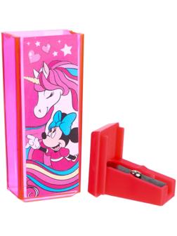 Точилка пластиковая прямоугольная, Минни Маус