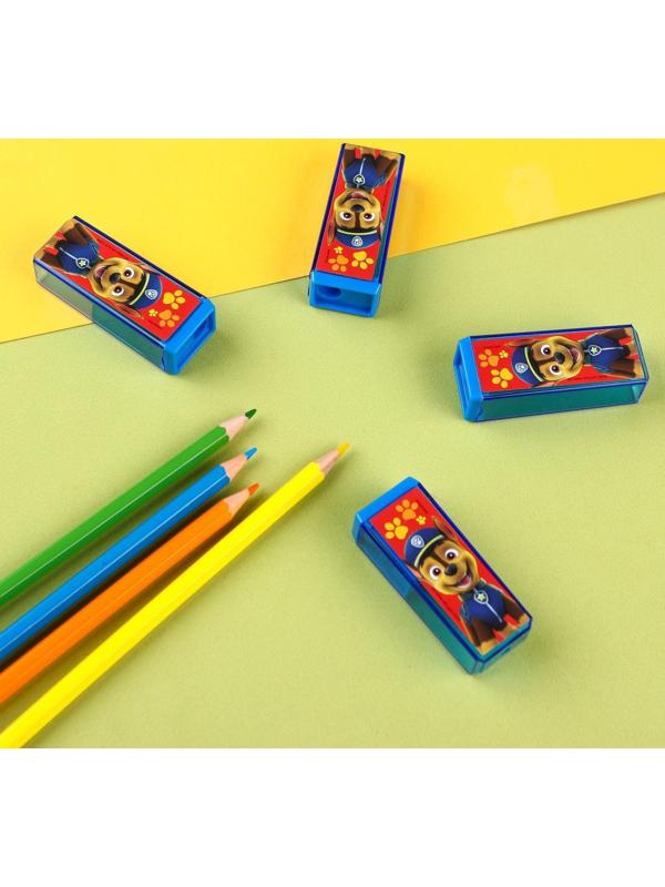 Точилка пластиковая прямоугольная, PAW PATROL
