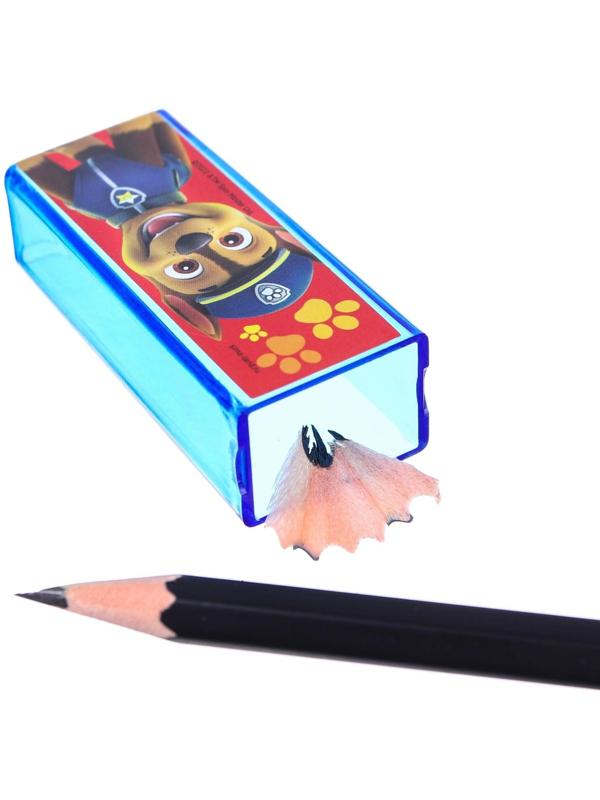 Точилка пластиковая прямоугольная, PAW PATROL