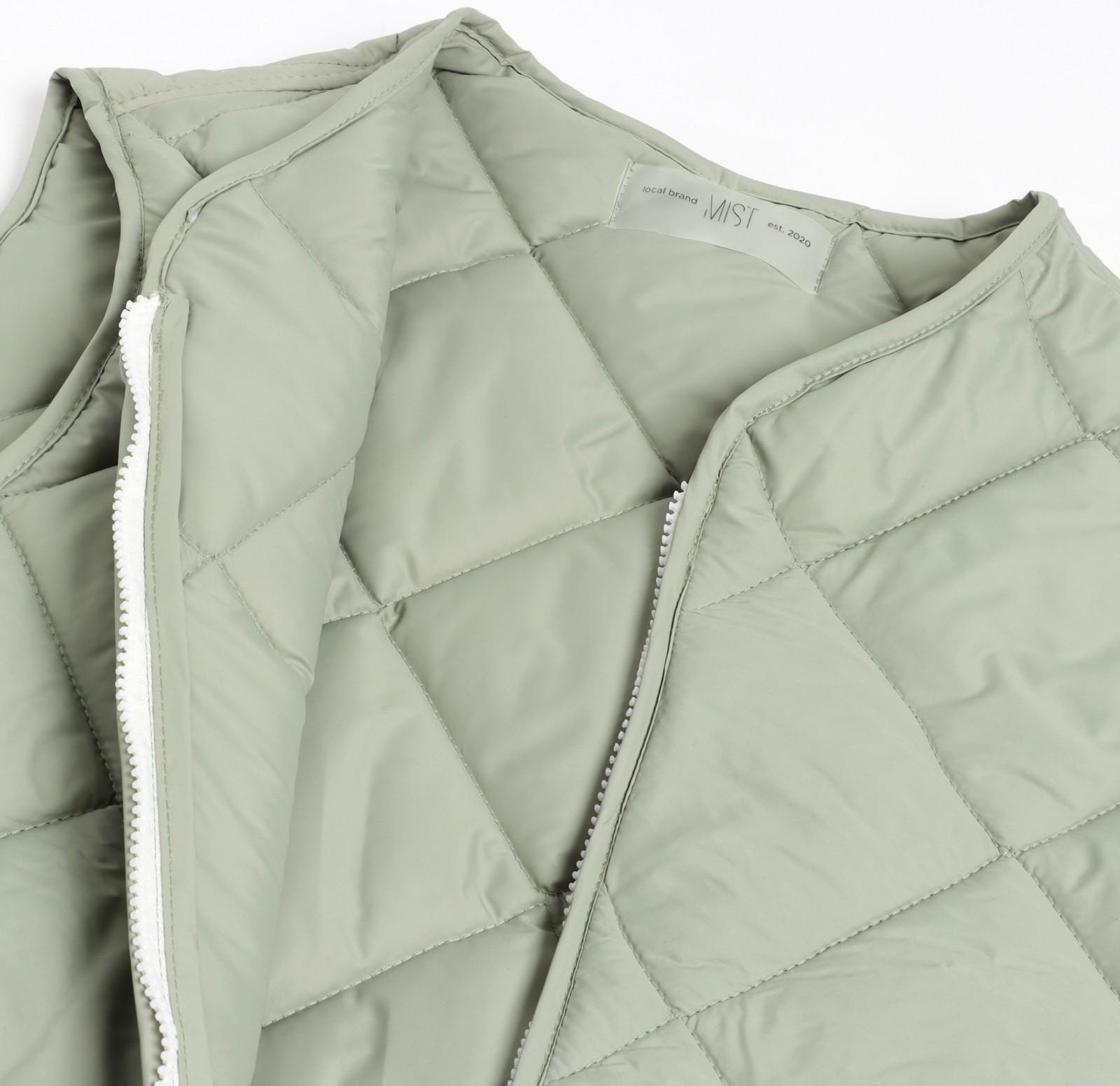 Жилет женский стеганый MIST размер 50, зелёный