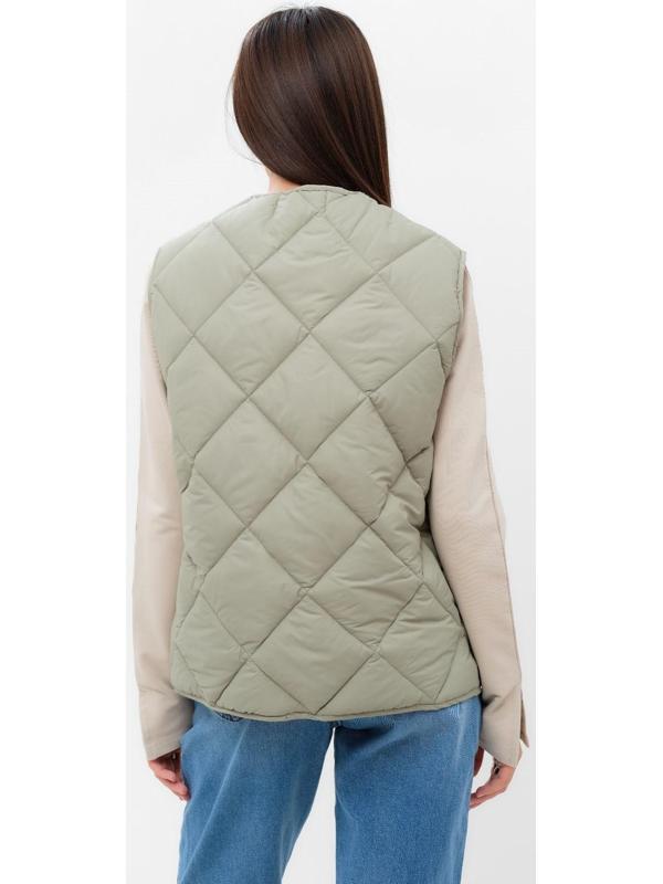 Жилет женский стеганый MIST размер 50, зелёный