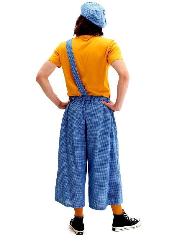 Карнавальный костюм «Клоун с бабочкой», голубая клетка, р. 48-56