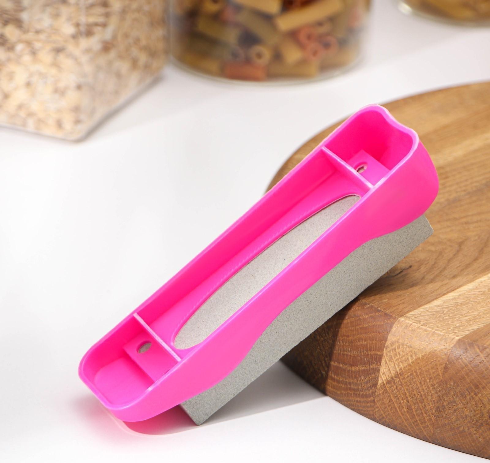 Точильный камень Доляна, 14,5 см, цвет МИКС