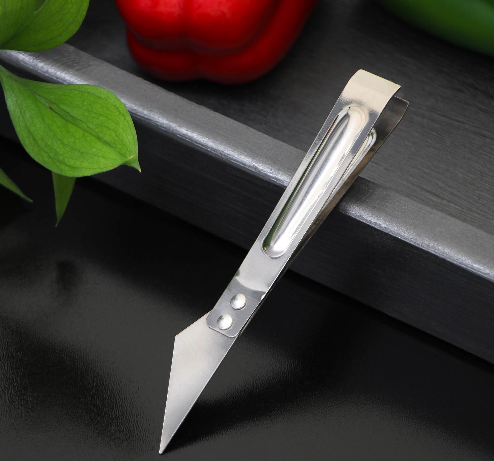 Пинцет для удаления костей из рыбы Доляна, 14,5 см