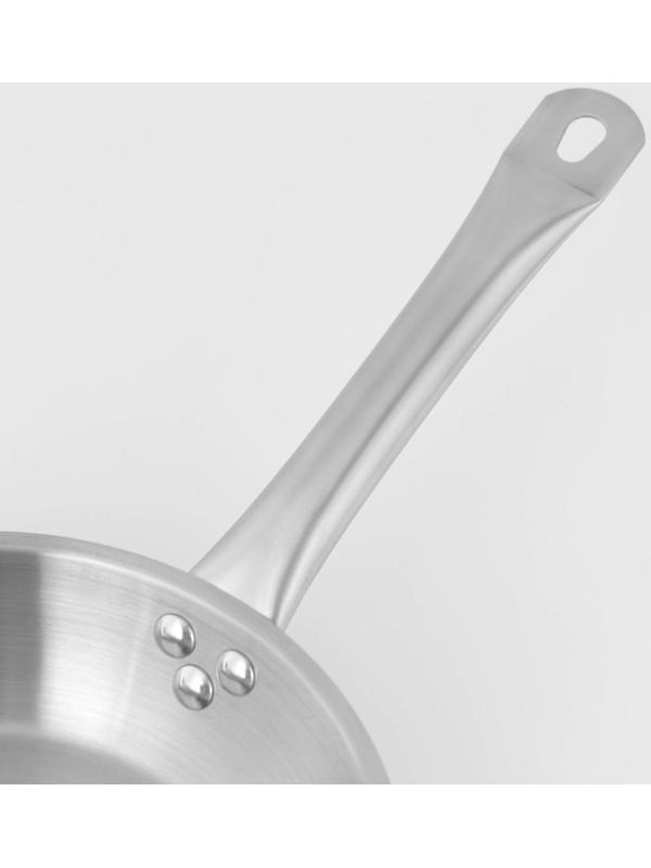 Сковорода из нержавеющей стали Hanna Knövell, d=22 см, h=5,5 см, толщина стенки 0,6 мм, длина ручки 21,5 см, индукция