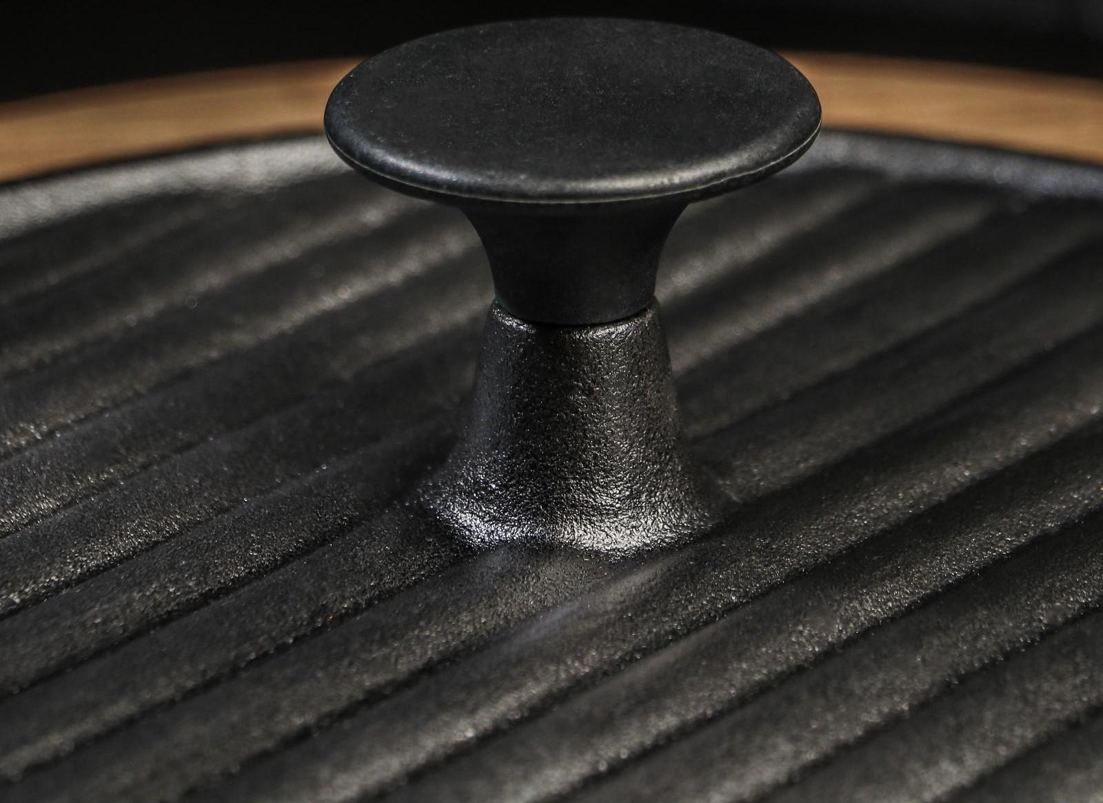 Крышка-пресс чугунная Magma «Гриль», 24×5,5 см