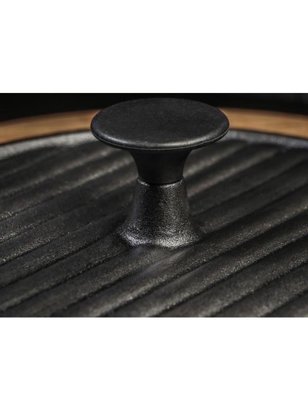 Крышка-пресс чугунная Magma «Гриль», 24×5,5 см