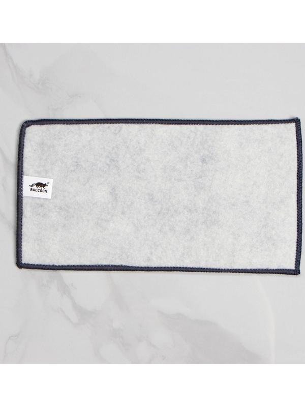 Насадка для окномойки Raccoon, микрофибра, 27×7 см, цвет синий