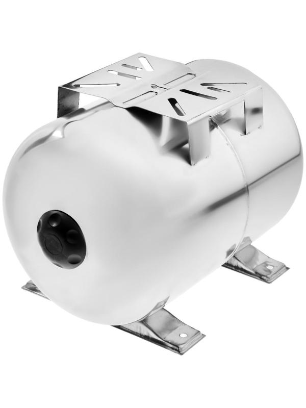 Гидроаккумулятор Oasis GH-24NS, для систем водоснабжения, горизонтальный, 24 л, нерж. сталь