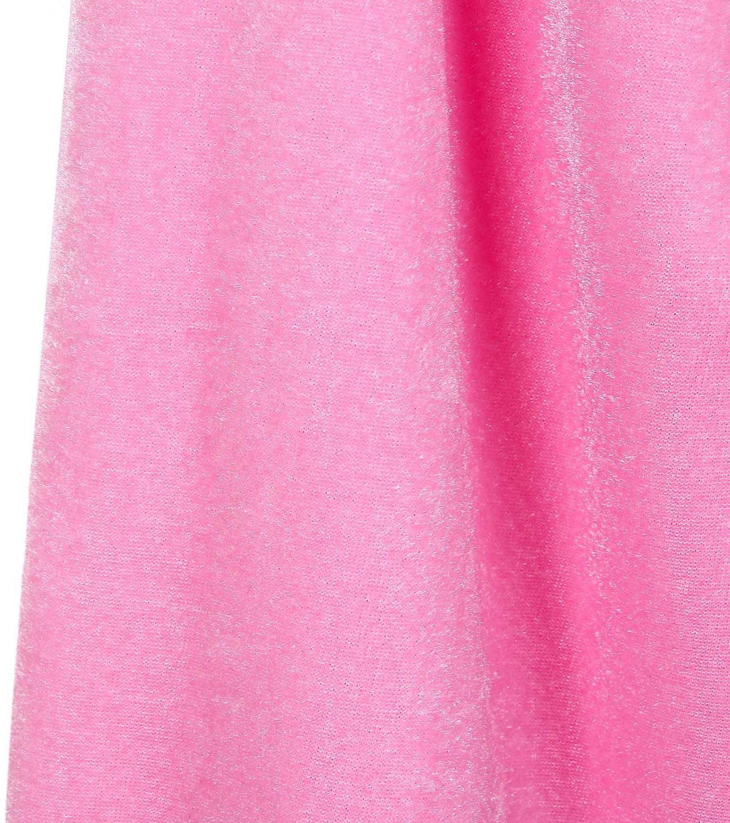 Карнавальный плащ детский, плюш розовый, длина 85 см