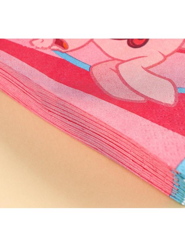 Салфетки бумажные My little pony, 33х33 см, 20 шт., 3-х слойные