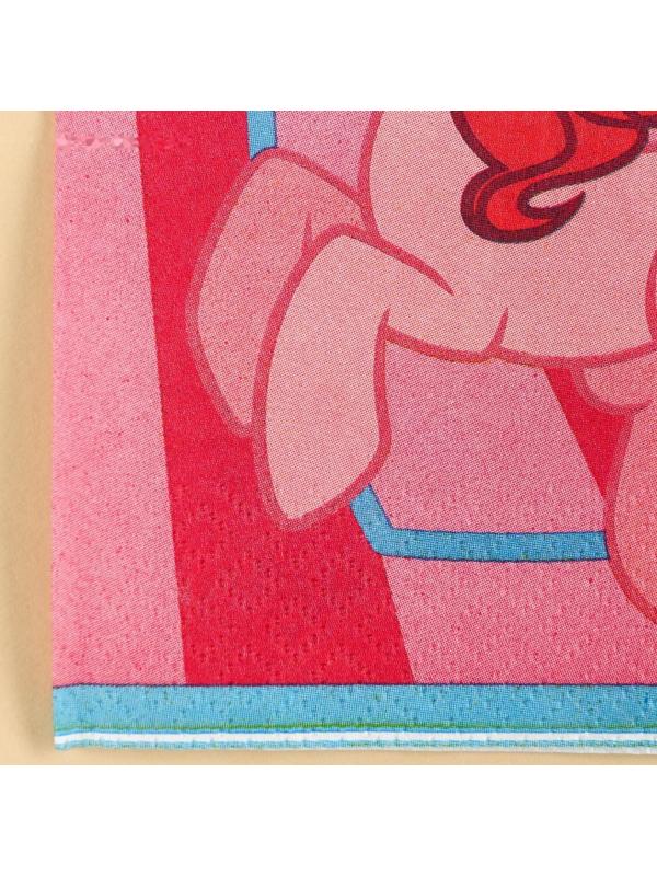 Салфетки бумажные My little pony, 33х33 см, 20 шт., 3-х слойные