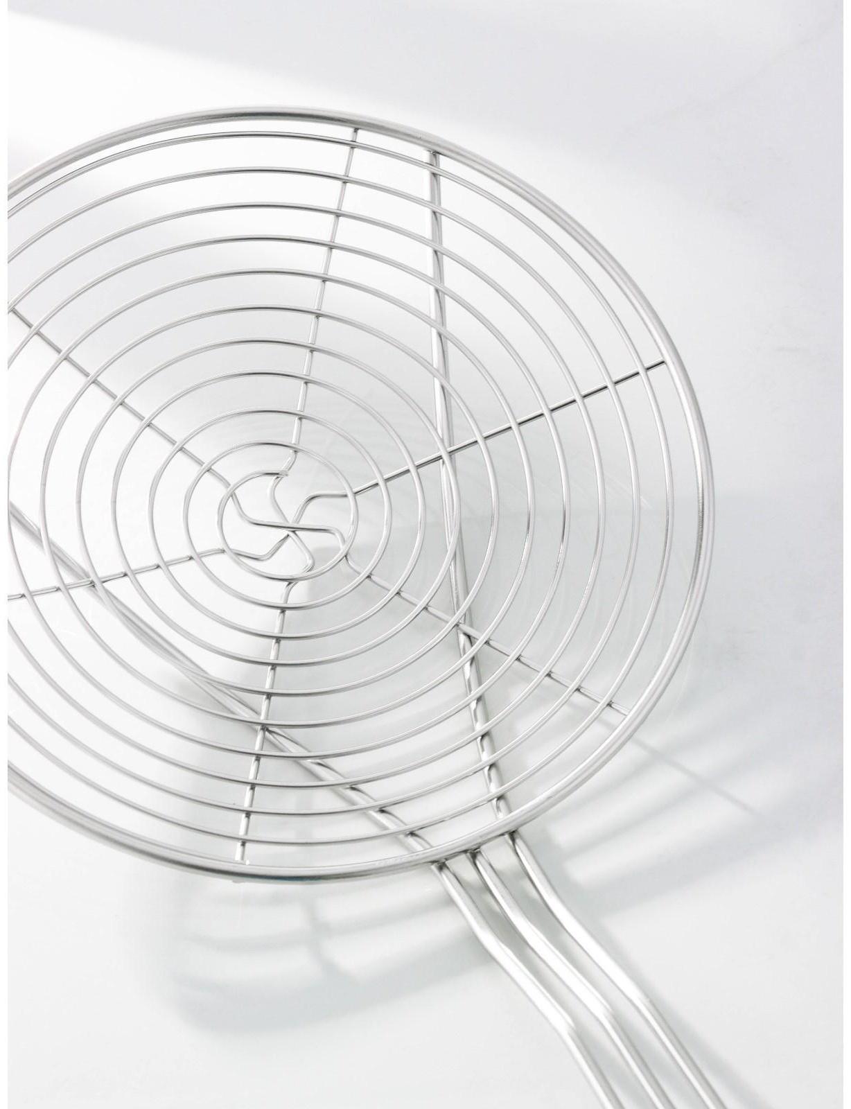 Шумовка спиральная из нержавеющей стали Доляна «Индия», 69×22,5 см