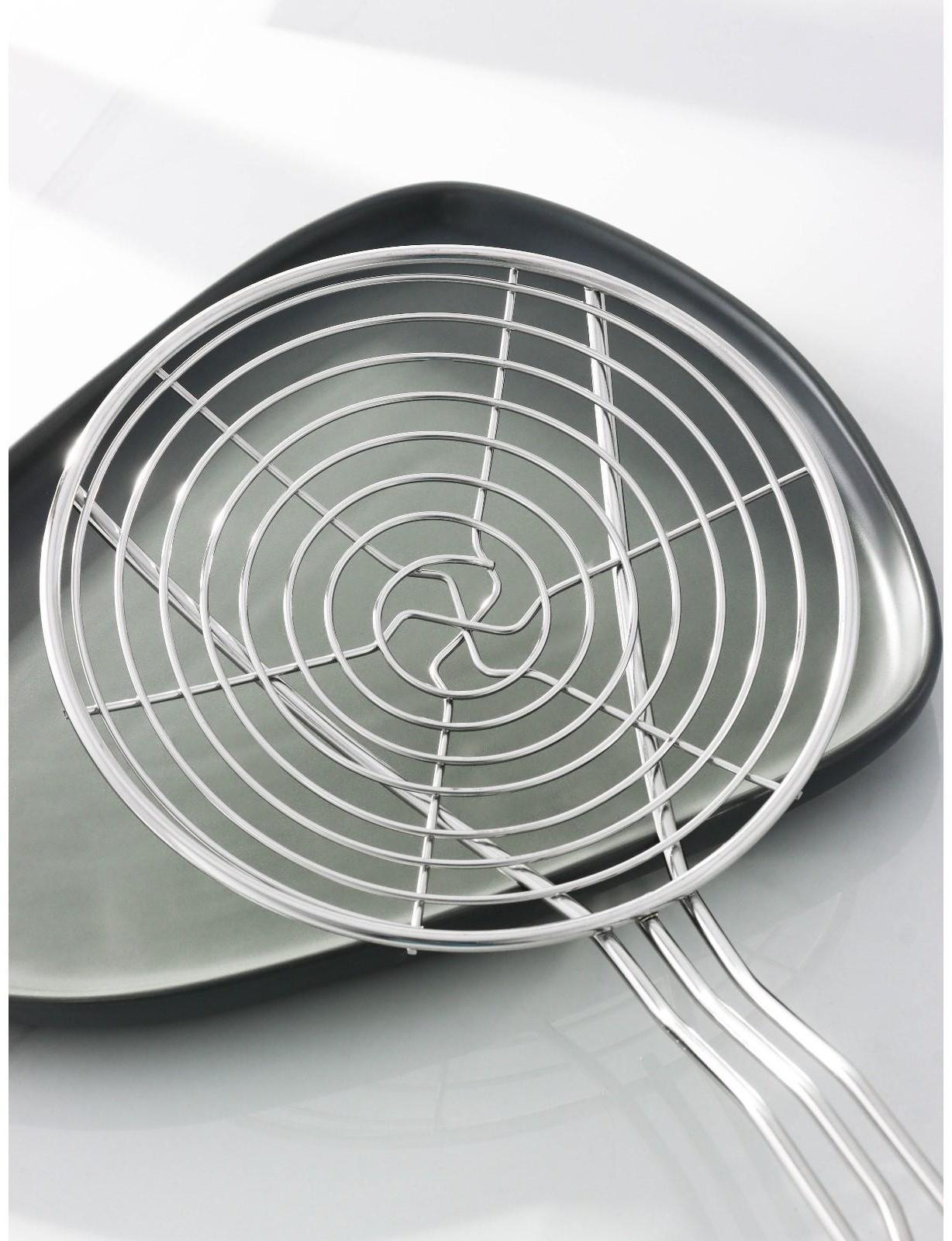 Шумовка спиральная из нержавеющей стали Доляна «Индия», 59×17,7 см