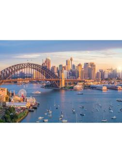 Палитра. Холст с красками 40 × 50 см, 20 цв. «Мост в Сиднее»