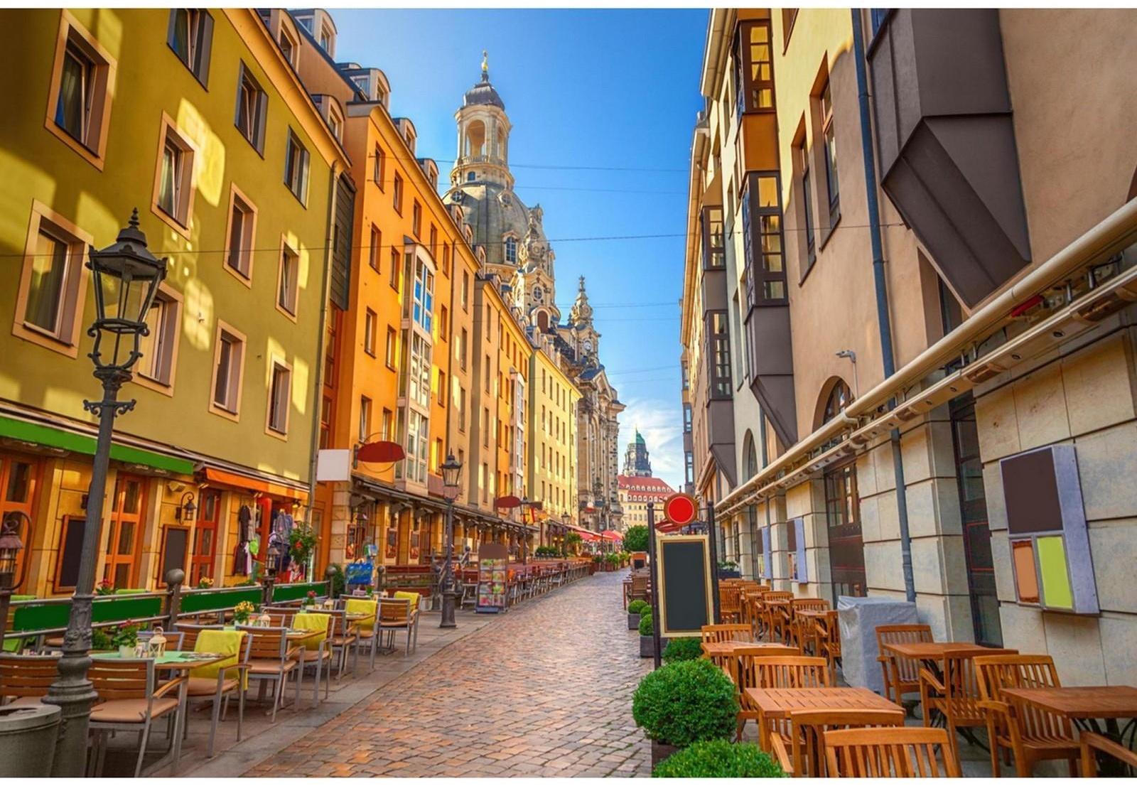 Палитра. Холст с красками 40 × 50 см, 20 цв. «Тихое утро в городе»