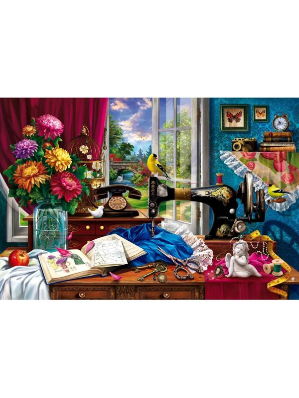 Холст с красками 30 × 40 см, «Винтажный натюрморт»