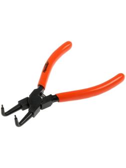 Съемник Sparta 183255, для внутренних стопорных колец, изогнутые губки, сжим, 150 мм