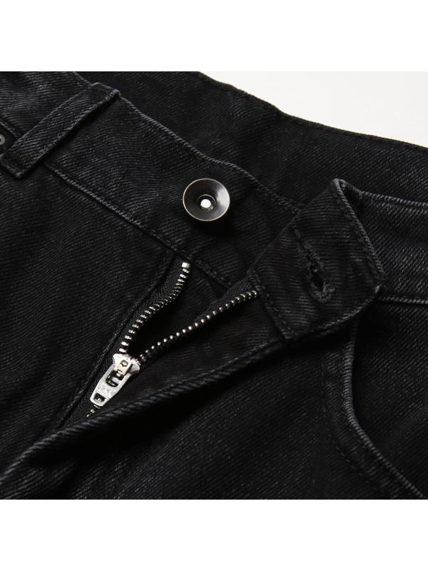 Брюки женские джинсовые  MINAKU SELVEDGE denim цвет черный  , р-р 42