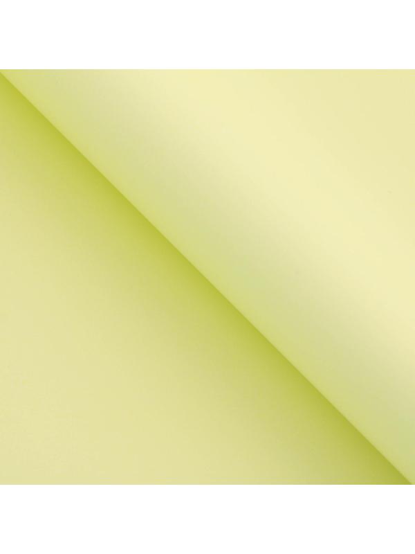Пудровая плёнка двусторонняя «Салатовый+жёлтый», 50 мкм, 0.5 х 10 м