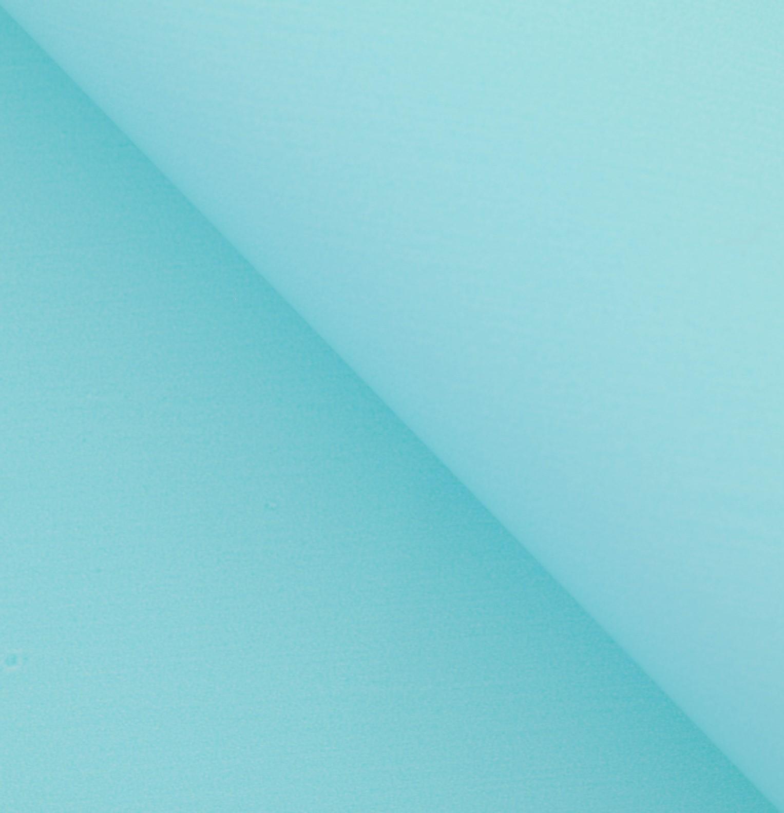 Пудровая плёнка двусторонняя «Бирюза+серый», 50 мкм, 0.5 х 10 м