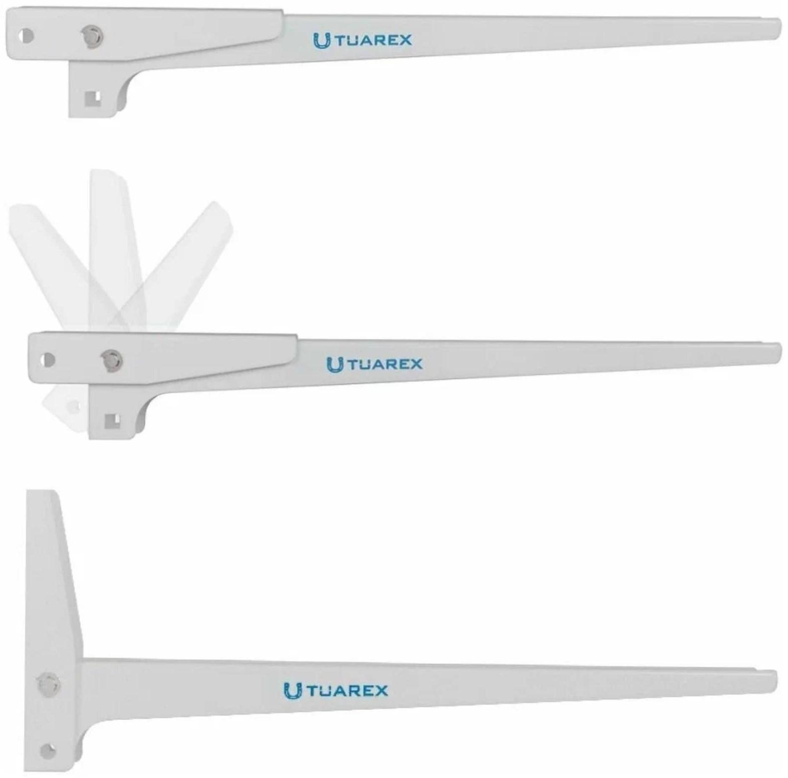 Кронштейн Tuarex CORSA-101, для СВЧ, настенный, до 20 кг, фиксированный, белый