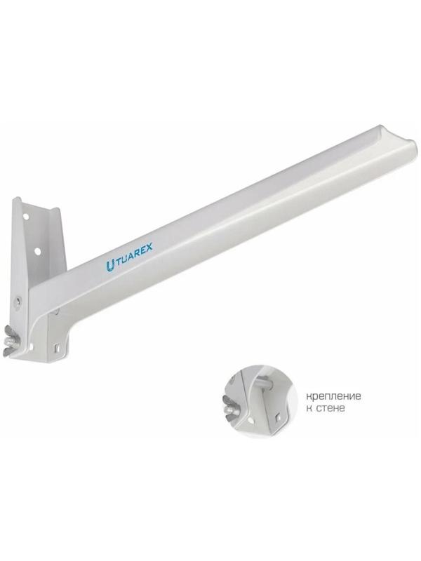 Кронштейн Tuarex CORSA-101, для СВЧ, настенный, до 20 кг, фиксированный, белый