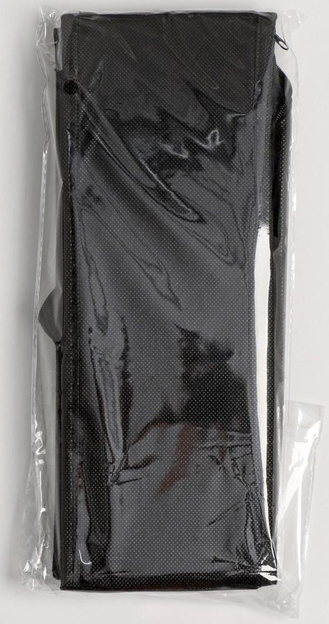 Органайзер для белья «Смарт», 15 отделений, 30×30×11 см, цвет черный