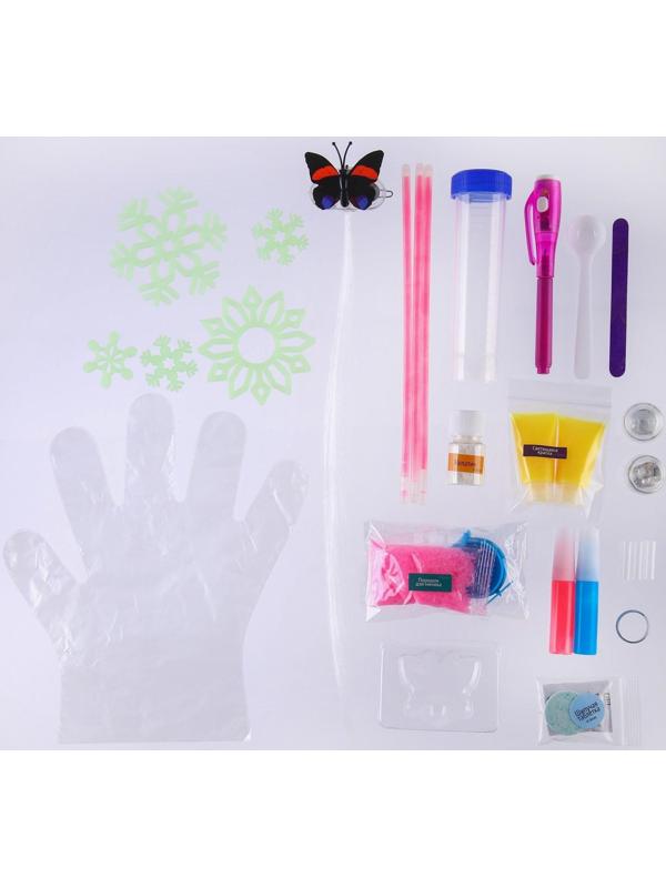 Набор для опытов «8 светящихся опытов», Холодное сердце