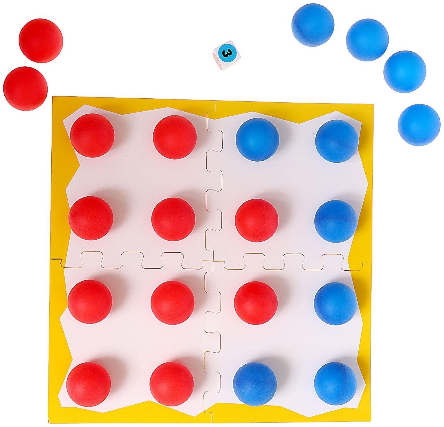 Настольная игра «Мяч на мяч»