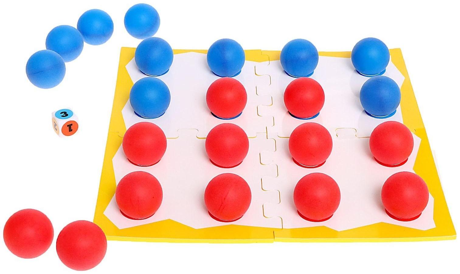 Настольная игра «Мяч на мяч»