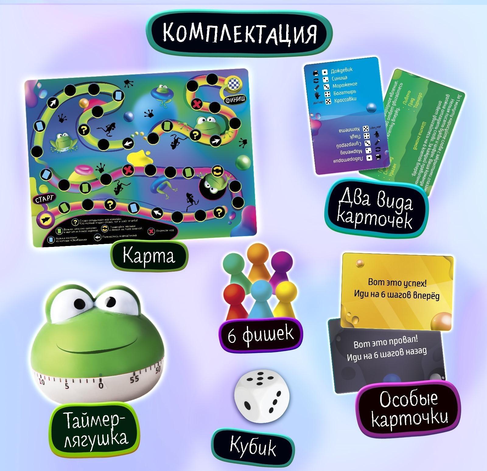 Настольная игра «Экикваки»