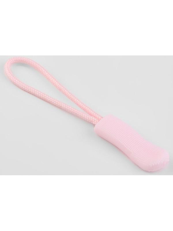 Пуллер для молнии, 2,5 см, 6 × 0,8 см, 10 шт, цвет розовый