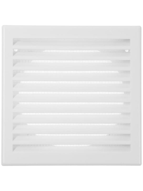 Площадка торцевая ZEIN Люкс Л160/125КВ, 160х160 мм, с круглым фланцем d=125 мм, с решеткой