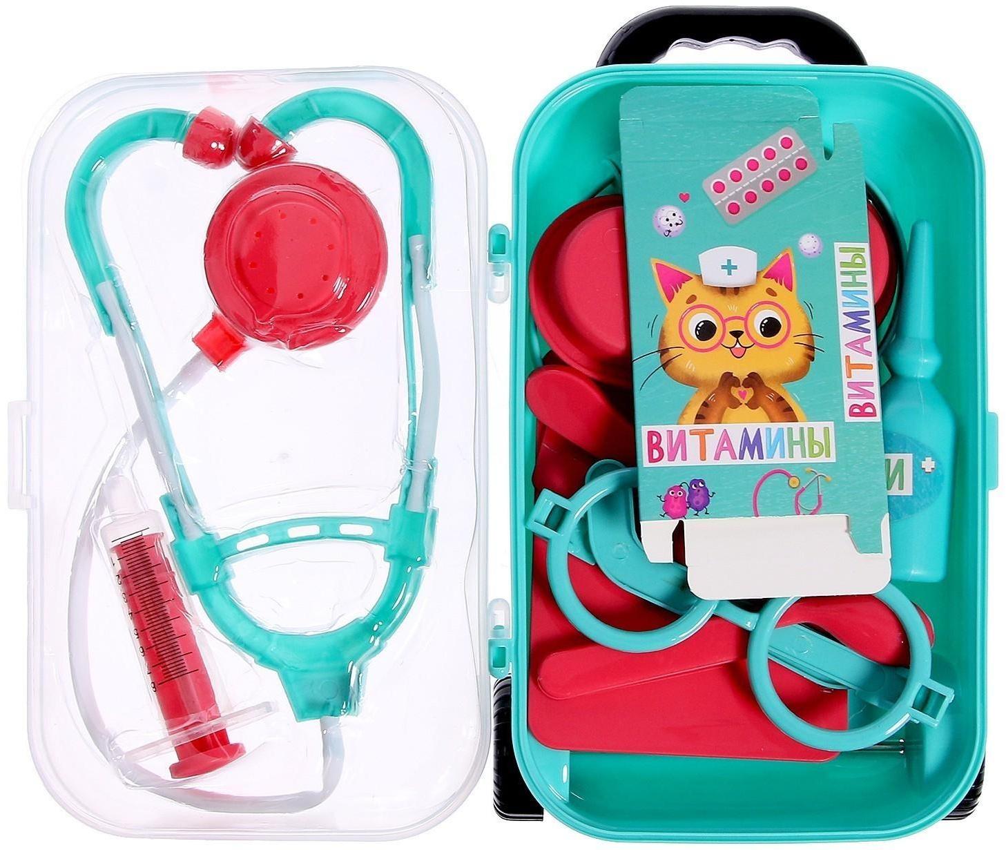 Игровой набор доктора «Доктор Крошкина» в чемоданчике