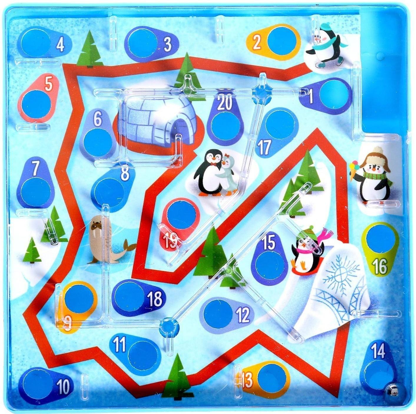 Настольная игра «Ледяной лабиринт»