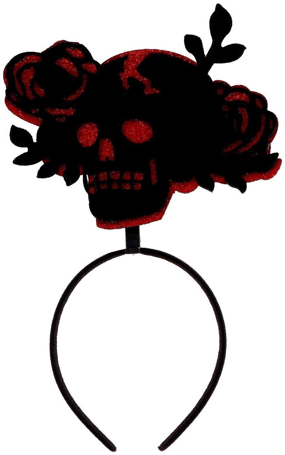 Карнавальный ободок «Череп»
