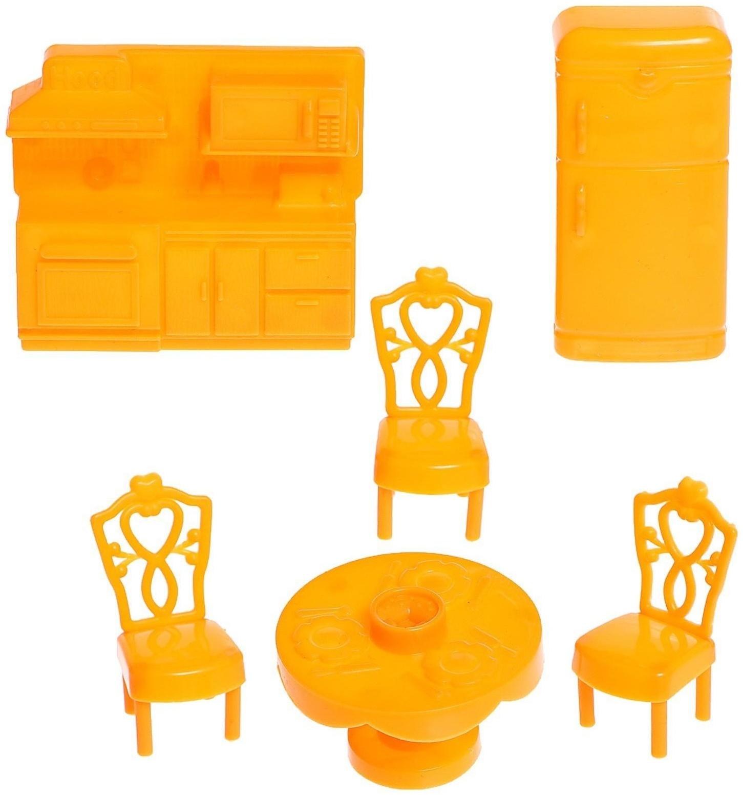 Кукольный домик «Яркая мечта», с аксессуарами